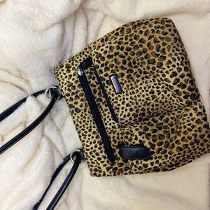 Animal print purse